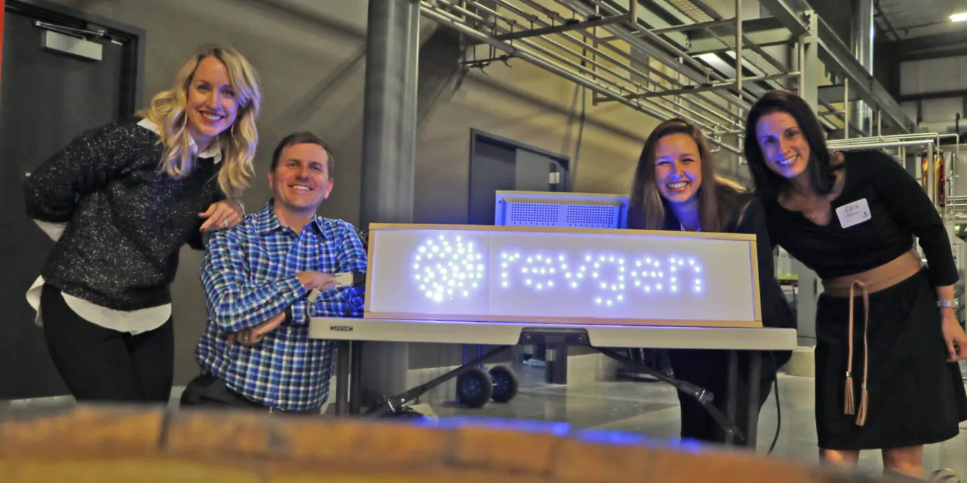 Cara Athmann, Emily Sims, Robert Sunker, and Chrissy Winkler