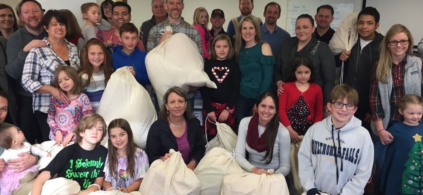 Holiday impact group photo