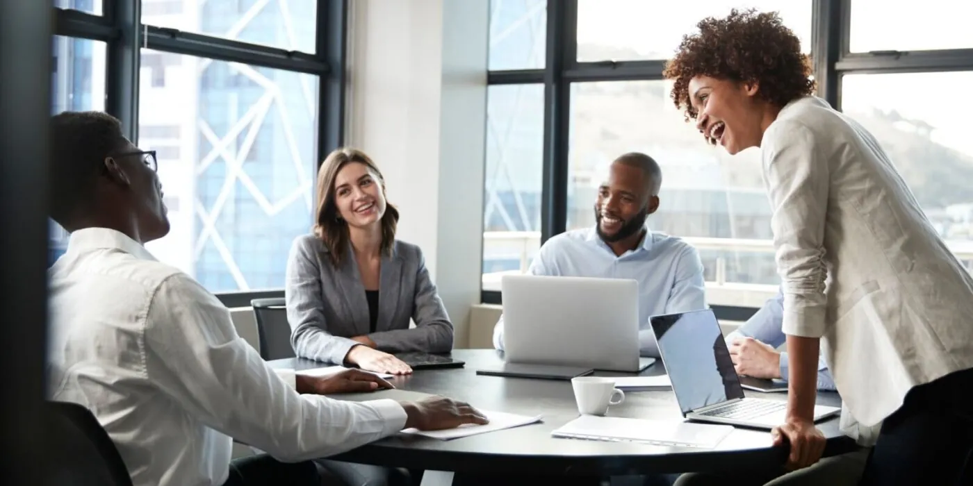 People meeting in a conference room