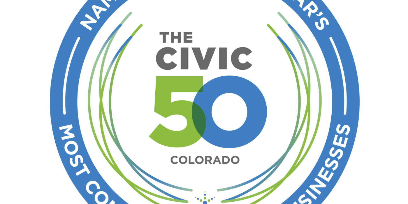 The Civic 50 Colorado badge
