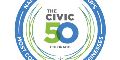 The Civic 50 Colorado badge