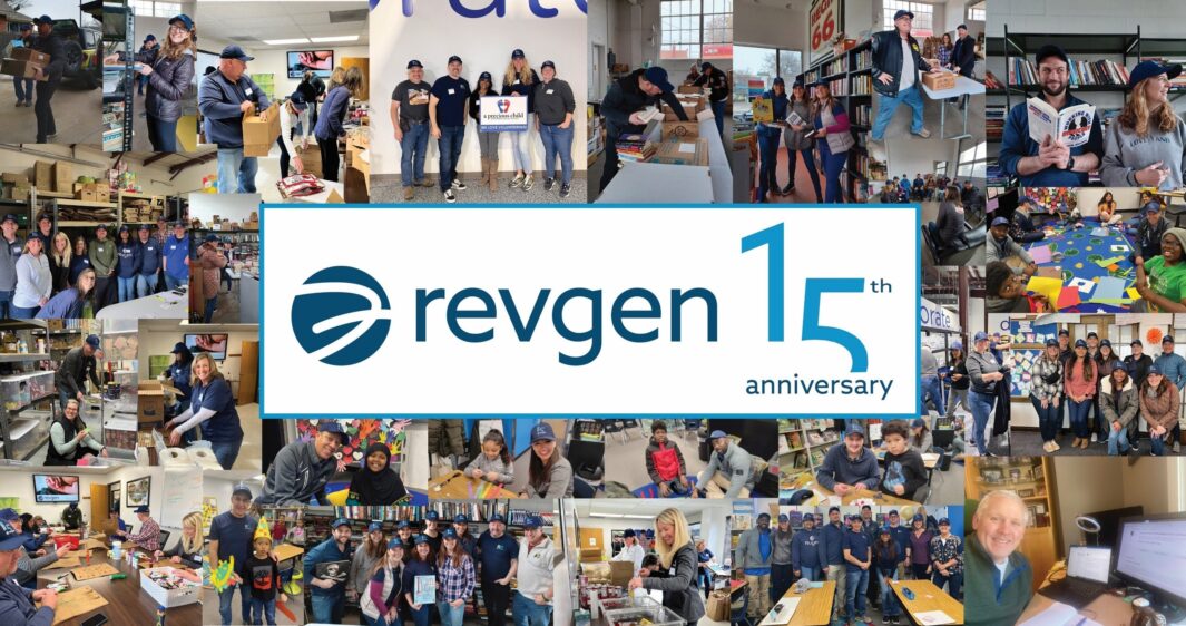 A collage of our 15th Anniversary (2023) service event