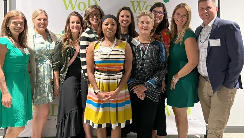 RevGeners pose at the Girl Scouts' Women of Distinction Event