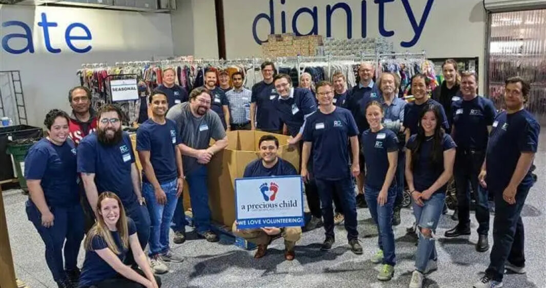 RevGen volunteers pose for a photo after supporting A Precious Child