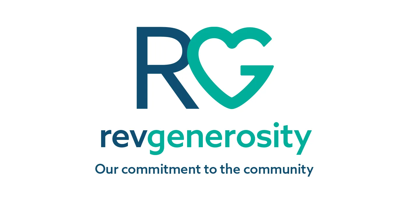 RevGenerosity Logo on a white header