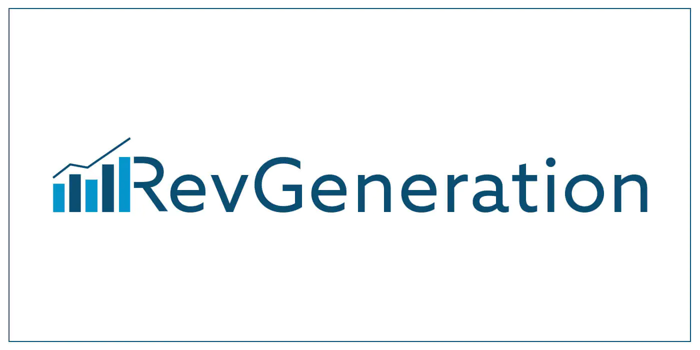 the logo for our RevGeneration service on a white background